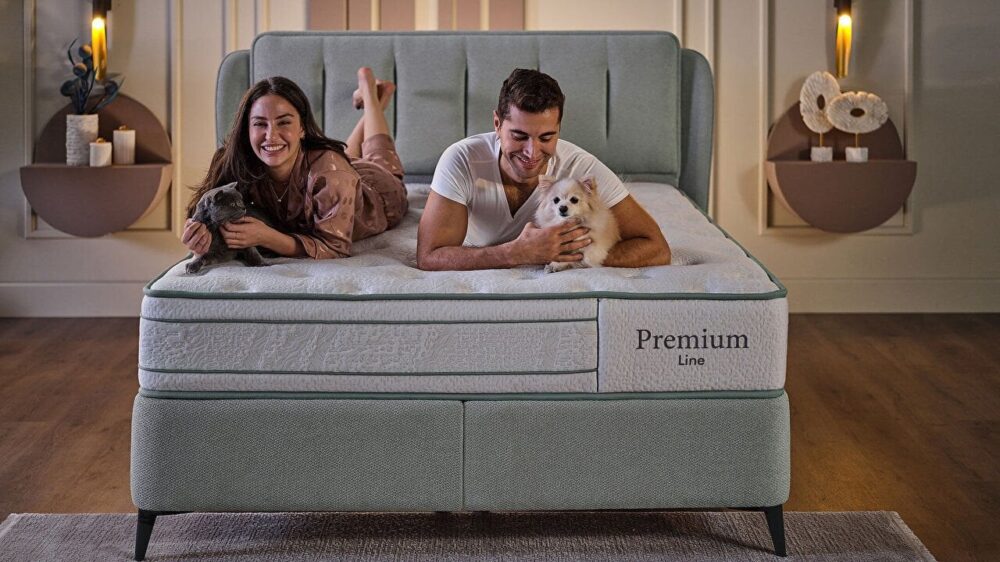 Boxspringbett + Kopfteil Verso+ Matratze Premium Line – Bild 2